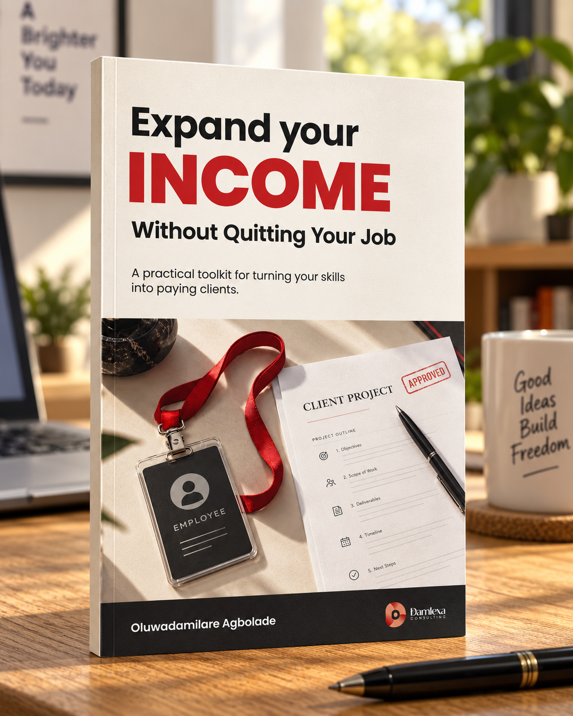 Expand Your Income Without Quitting Your Job book mockup