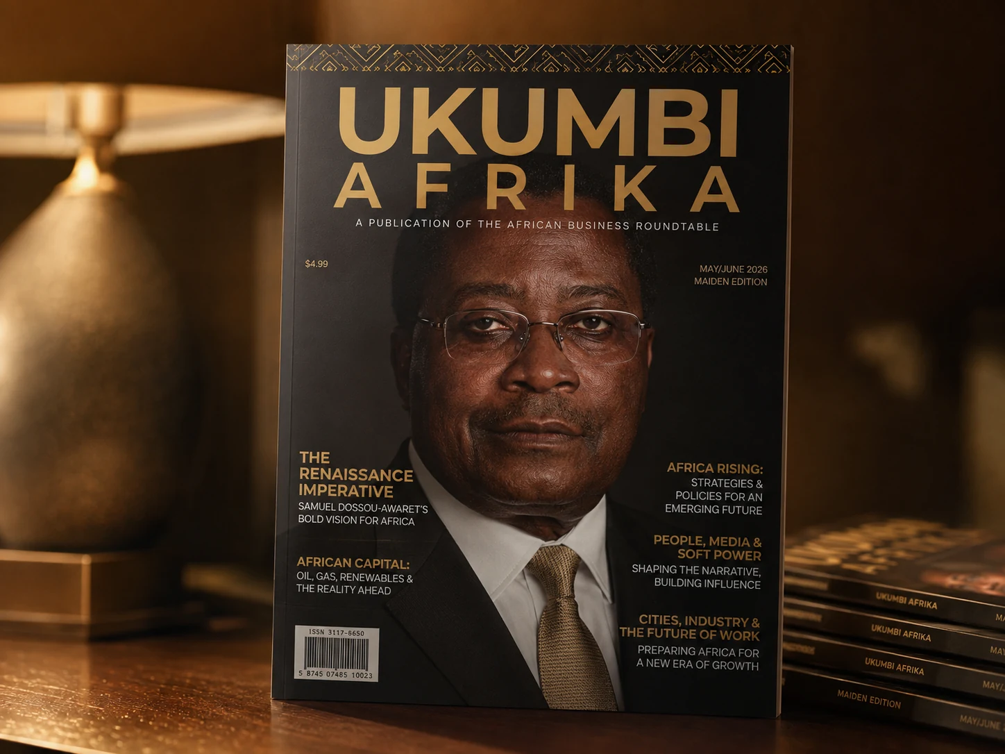 Ukumbi magazine cover mockup